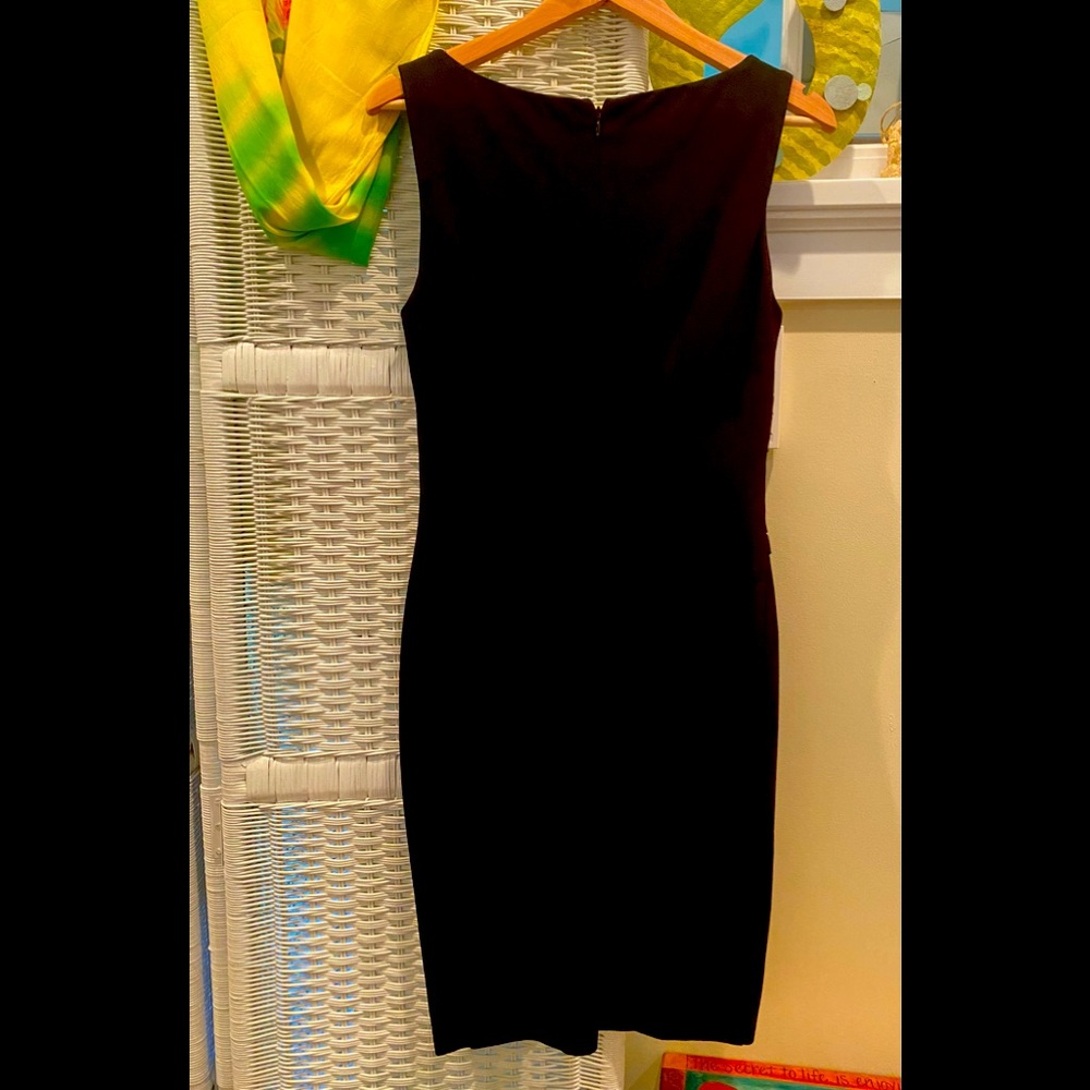 Cache Black Sunburst Sheath Dress 10